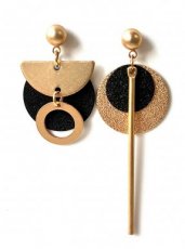 2543-1 GEO 2543 - Geometrische oorbellen