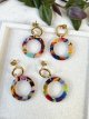 2615 Resin oorbellen - RES 2615