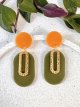 2601 Resin oorbellen - RES 2601