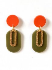 2602 Resin oorbellen - RES 2602