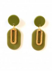 2603 Resin oorbellen - RES 2603