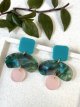2604 Resin oorbellen - RES 2604