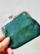 4282200619-1 Portemonnee Glitterline - Groen