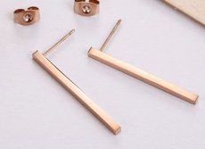 52119001077 ACE 61 - Oorbellen uit staal