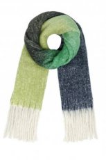 6322200497 Sjaal - Max - Blauw/Groen/Antraciet